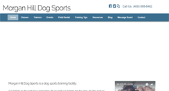 Desktop Screenshot of mhdogsports.com